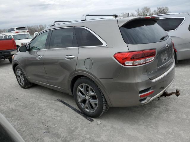 5XYPKDA5XGG015023 - 2016 KIA SORENTO SX GRAY photo 2