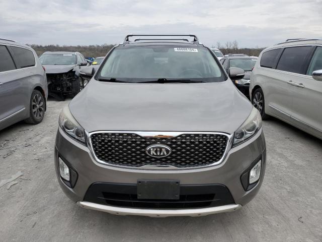 5XYPKDA5XGG015023 - 2016 KIA SORENTO SX GRAY photo 5