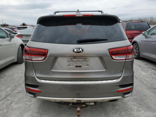 5XYPKDA5XGG015023 - 2016 KIA SORENTO SX GRAY photo 6