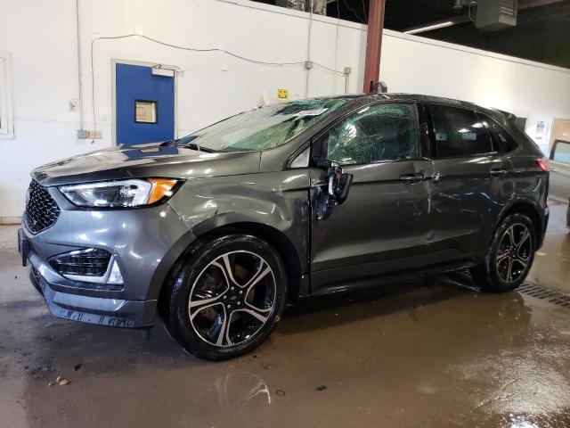 2FMPK4AP9KBB44560 - 2019 FORD EDGE ST CHARCOAL photo 1