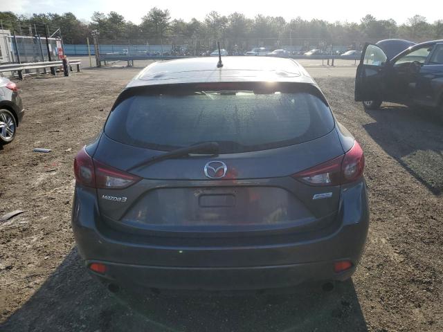 JM1BM1J78G1334862 - 2016 MAZDA 3 SPORT GRAY photo 6