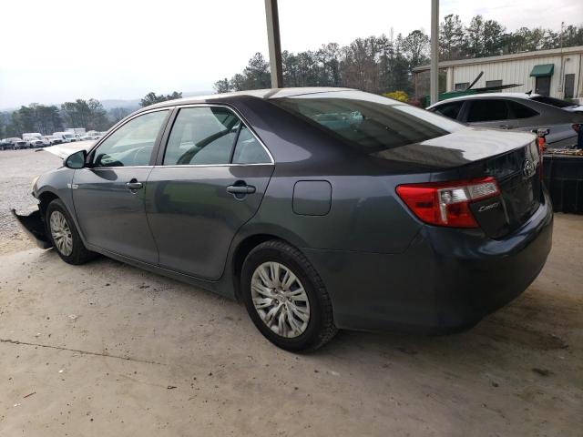 4T1BF1FK9CU607819 - 2012 TOYOTA CAMRY BASE GRAY photo 2