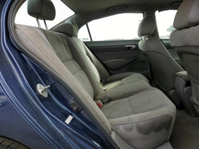 1HGFA16566L149084 - 2006 HONDA CIVIC LX BLUE photo 10