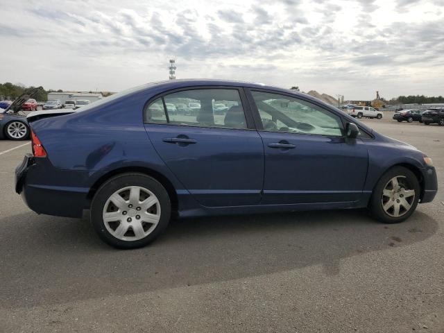 1HGFA16566L149084 - 2006 HONDA CIVIC LX BLUE photo 3