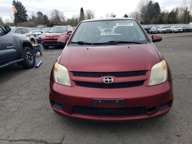 JTKKT604660172072 - 2006 TOYOTA SCION XA RED photo 5