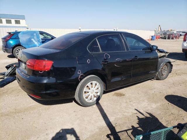 3VW2K7AJ4BM374093 - 2011 VOLKSWAGEN JETTA BASE Սև լուսանկար 3
