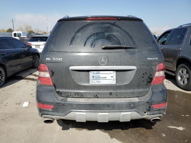 4JGBB7CB5BA649665 - 2011 MERCEDES-BENZ ML550 550 4MATIC BLACK photo 6