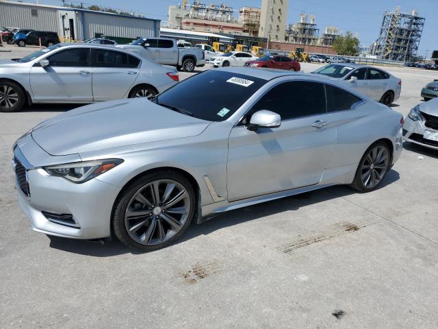 JN1EV7EL7HM553819 - 2017 INFINITI Q60 PREMIUM SILVER photo 1