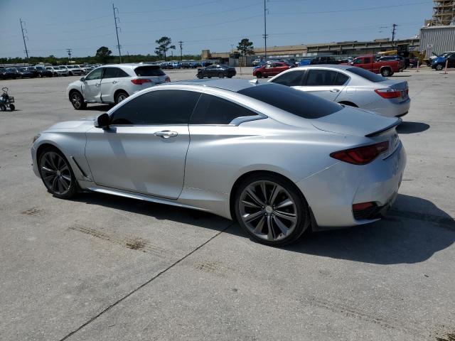 JN1EV7EL7HM553819 - 2017 INFINITI Q60 PREMIUM SILVER photo 2