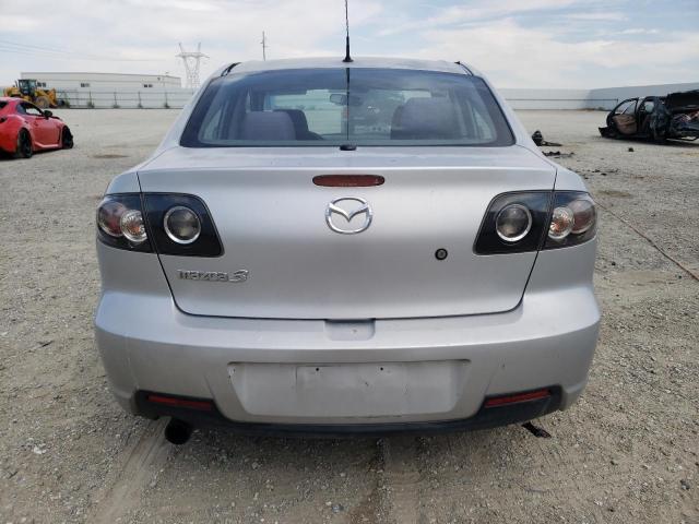 JM1BK32G271634221 - 2007 MAZDA 3 I SILVER photo 6