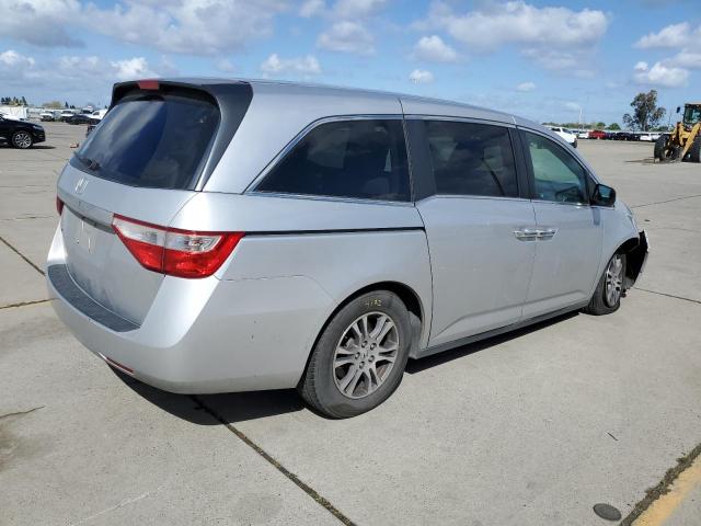 5FNRL5H41BB032902 - 2011 HONDA ODYSSEY EX SILVER photo 3