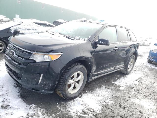 2FMDK4AK2DBA15764 - 2013 FORD EDGE SPORT BLACK photo 1