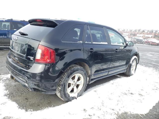 2FMDK4AK2DBA15764 - 2013 FORD EDGE SPORT BLACK photo 3