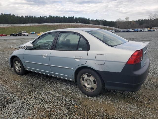 JHMES96654S004425 - 2004 HONDA CIVIC HYBRID SILVER photo 2