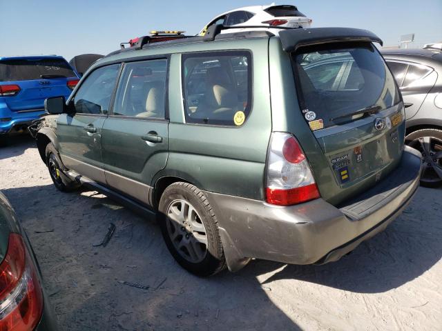 JF1SG67616H754459 - 2006 SUBARU FORESTER 2.5X LL BEAN GREEN photo 2