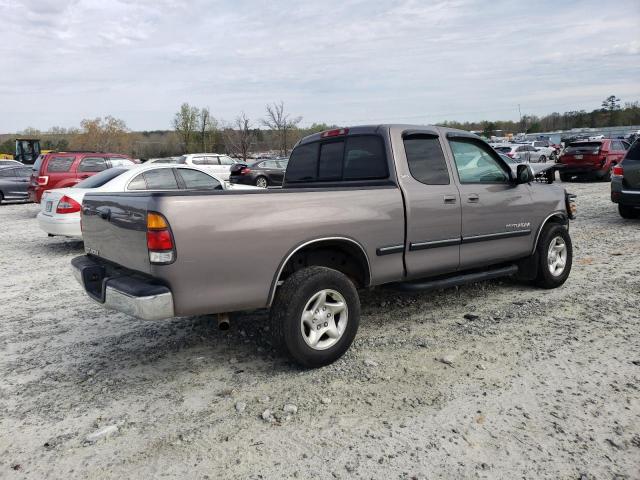 5TBRN34172S260286 - 2002 TOYOTA TUNDRA ACCESS CAB SR5 GRAY photo 3