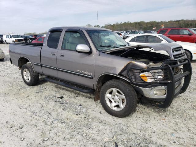 5TBRN34172S260286 - 2002 TOYOTA TUNDRA ACCESS CAB SR5 GRAY photo 4