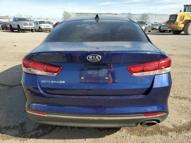 5XXGT4L39HG134860 - 2017 KIA OPTIMA LX BLUE photo 6