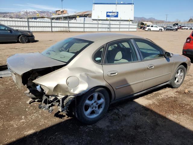 1FAHP53U61G136853 - 2001 FORD TAURUS SE BEIGE photo 3