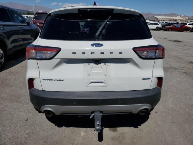 1FMCU9J94LUA63663 - 2020 FORD ESCAPE TITANIUM WHITE photo 6