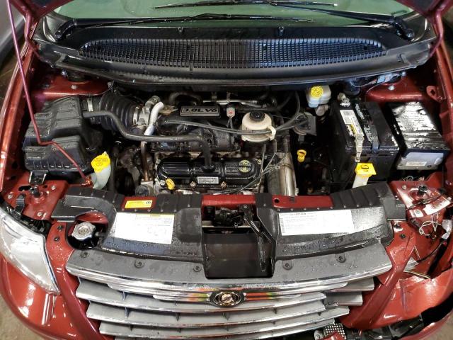 2A4GP64L67R160640 - 2007 CHRYSLER TOWN & COU LIMITED RED photo 12