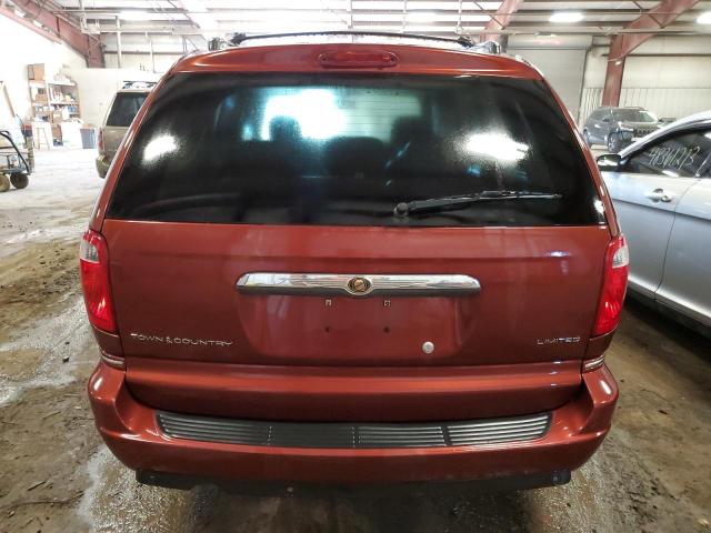 2A4GP64L67R160640 - 2007 CHRYSLER TOWN & COU LIMITED RED photo 6