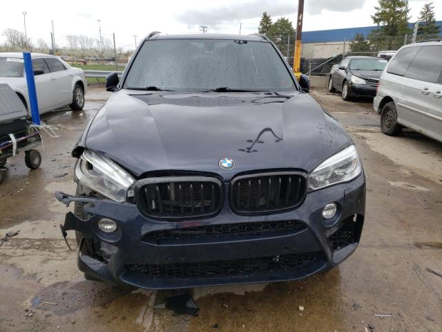 5UXKR6C56F0J78317 - 2015 BMW X5 XDRIVE50I BLUE photo 5