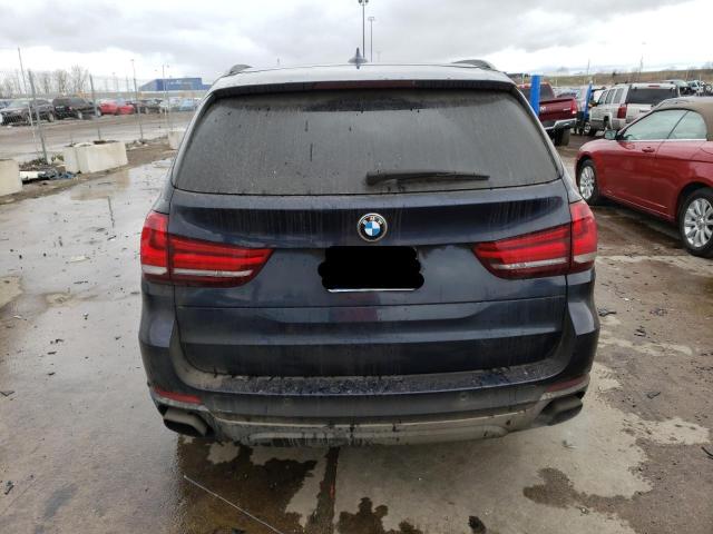 5UXKR6C56F0J78317 - 2015 BMW X5 XDRIVE50I BLUE photo 6