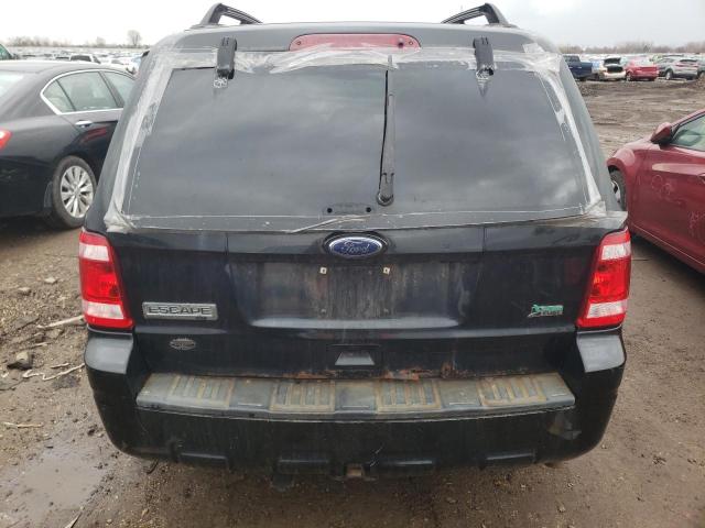 1FMCU9DG2BKB20706 - 2011 FORD ESCAPE XLT BLACK photo 6