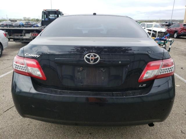 4T4BF3EK4BR112476 - 2011 TOYOTA CAMRY LE BASE BLACK photo 6