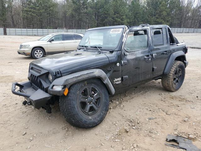 1C4HJXDG4MW509379 - 2021 JEEP WRANGLER U SPORT BLACK photo 1