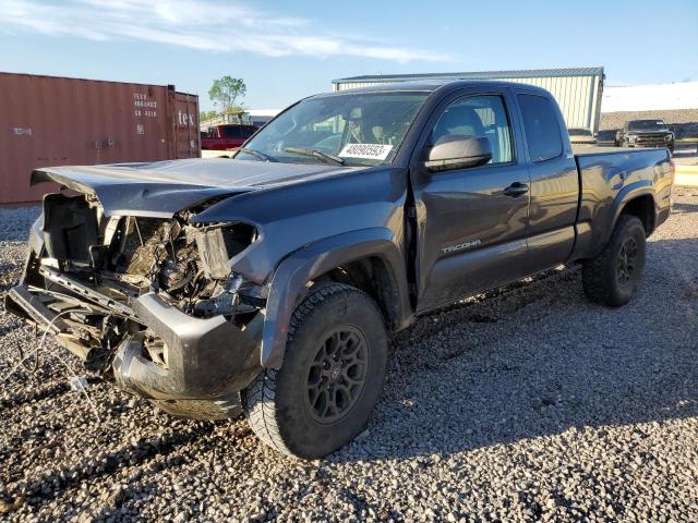 5TFSZ5AN2JX152862 - 2018 TOYOTA TACOMA ACCESS CAB ნაცრისფერი ფოტო 1