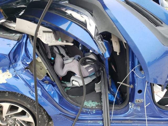 2HGFC2F74HH513553 - 2017 HONDA CIVIC EX BLUE photo 10