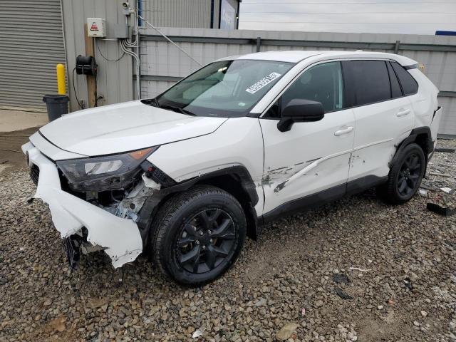 2T3H1RFVXNW220160 - 2022 TOYOTA RAV4 LE WHITE photo 1