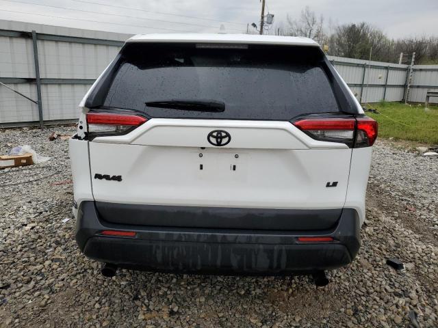 2T3H1RFVXNW220160 - 2022 TOYOTA RAV4 LE WHITE photo 6