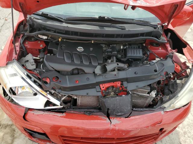 3N1BC13E59L393168 - 2009 NISSAN VERSA S RED photo 11