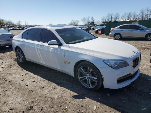 WBAYE4C55DD137143 - 2013 BMW 740 LI WHITE photo 4