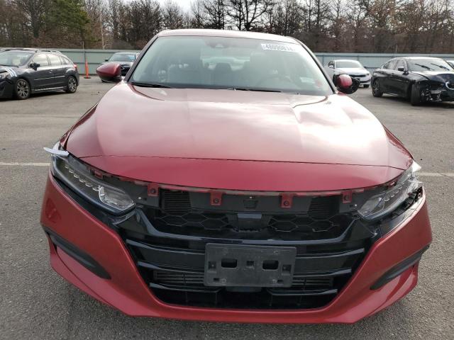 1HGCV1F14KA074394 - 2019 HONDA ACCORD LX RED photo 5