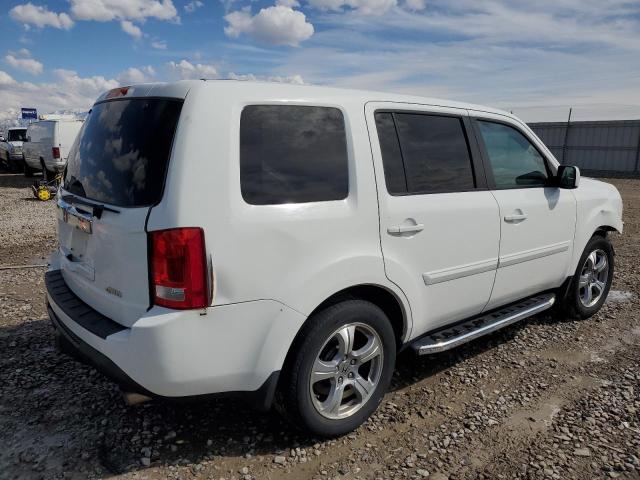 5FNYF4H69EB001514 - 2014 HONDA PILOT EXL WHITE photo 3