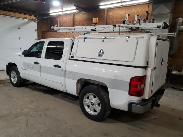 3GCXCUEJ2AG260170 - 2010 CHEVROLET SILVERADO C1500 HYBRID WHITE photo 2