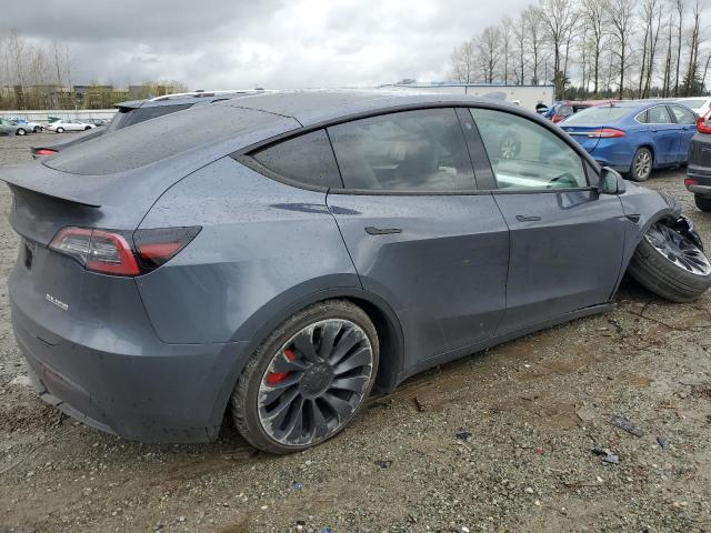 7SAYGDEFXPF666283 - 2023 TESLA MODEL Y CHARCOAL photo 3