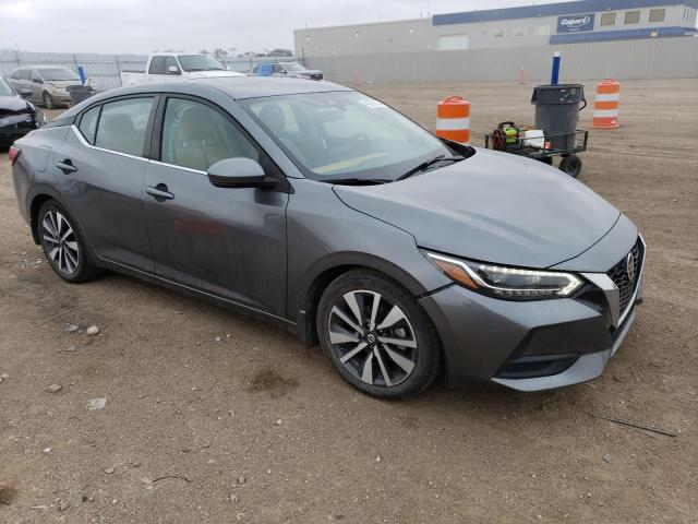 3N1AB8CV4LY289546 - 2020 NISSAN SENTRA SV GRAY photo 4