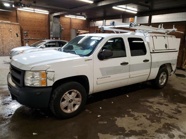 3GCXCUEJ6AG282429 - 2010 CHEVROLET SILVERADO C1500 HYBRID WHITE photo 1