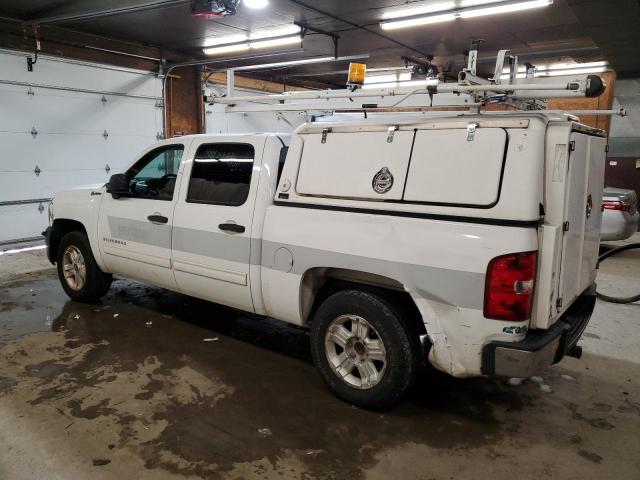 3GCXCUEJ6AG282429 - 2010 CHEVROLET SILVERADO C1500 HYBRID WHITE photo 2