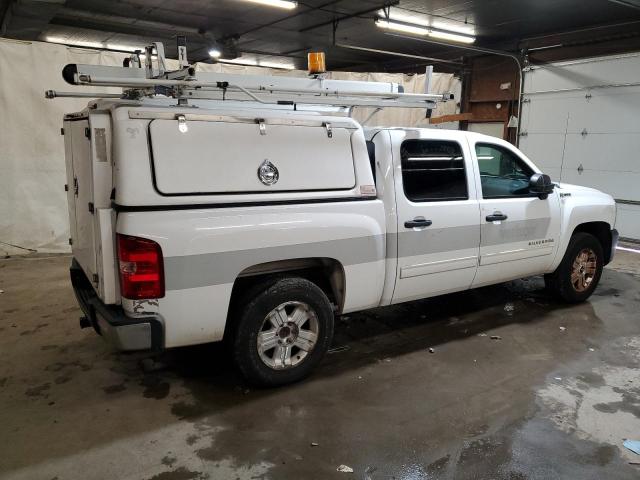 3GCXCUEJ6AG282429 - 2010 CHEVROLET SILVERADO C1500 HYBRID WHITE photo 3