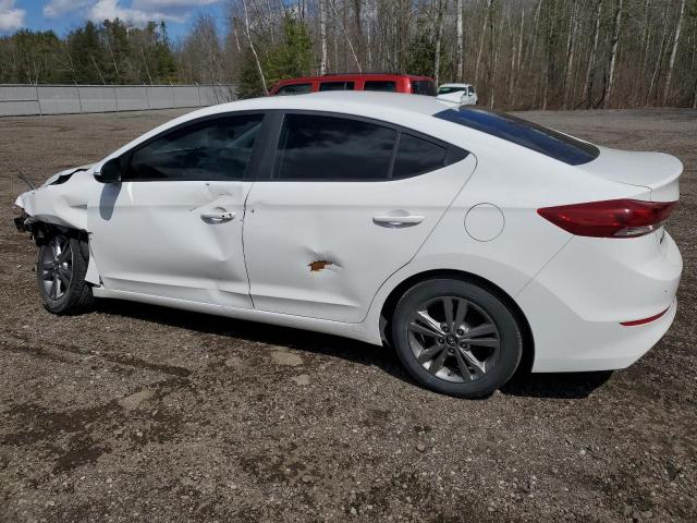 KMHD84LF7JU513477 - 2018 HYUNDAI ELANTRA SEL WHITE photo 2