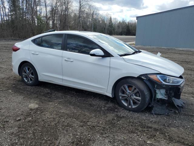 KMHD84LF7JU513477 - 2018 HYUNDAI ELANTRA SEL WHITE photo 4