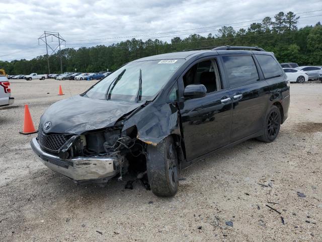 5TDXK3DC8ES483398 - 2014 TOYOTA SIENNA SPORT BLACK photo 1