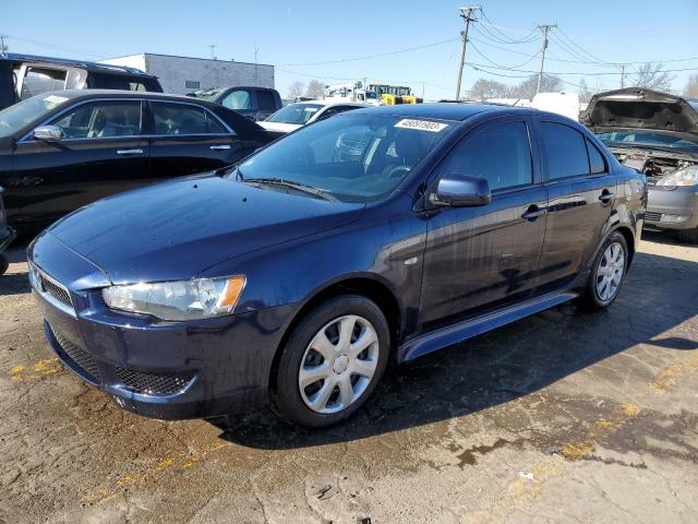 JA32U2FUXEU018295 - 2014 MITSUBISHI LANCER ES/ES SPORT BLUE photo 1