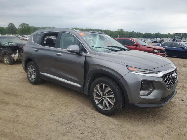 5NMS33AD9LH165360 - 2020 HYUNDAI SANTA FE SEL GRAY photo 4